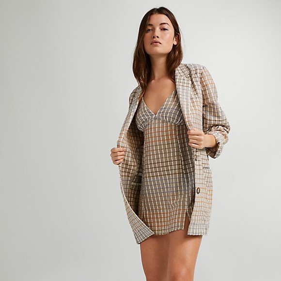 Free People Jackets & Blazers - NWT Free People Better Together Dress/Blazer Set